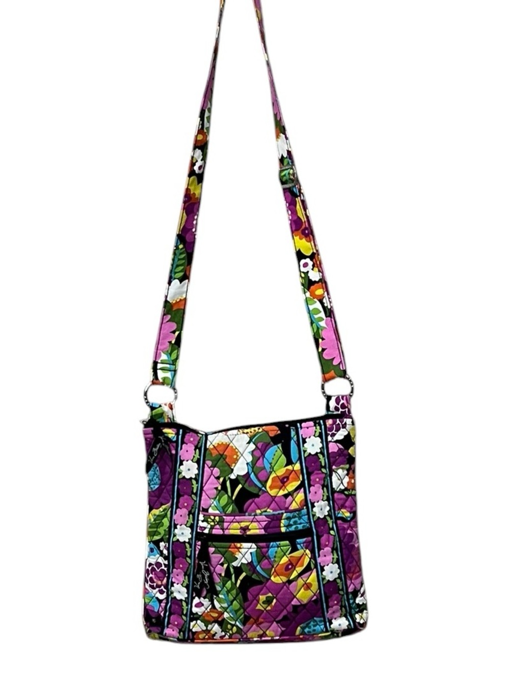 Vera Bradley “Va Va Bloom” Hipster Crossbody Shoulder Bag *Retired Print* - Picture 3 of 16
